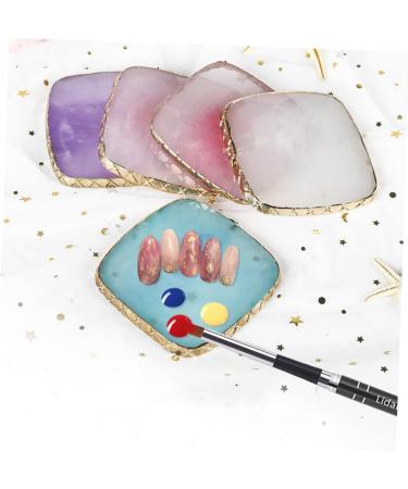 Didiseaon Nail Art Palette Resin Manicure Manicure Palettes Colleague Gift Plush Pencil Bag Nail Display Tool Nail Mixing Plate PVC Mixing Display Screen - Buy Online on GoSupps.com