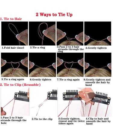 Gold Hair Tinsel Kit with Heat Resistant Tools - 500 Strands, Clip In Extensions for Women and Girls - 36 Inch, Sparkling Fairy Hair Accessory - Buy Online on GoSupps.com