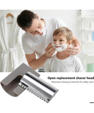 Double Edge Safety Razor with Open Comb - Men's Hairdressing Shaving Tool for Home Use - Buy Online on GoSupps.com