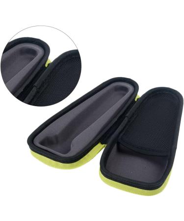 PopetPop Razor Storage Bag | Protective Cover for Men's Electric Shavers | Set of 3 Black 19x7cm - Buy Online on GoSupps.com