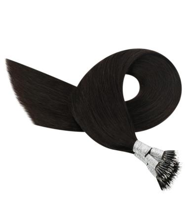 Youngsee Nano Ring Extensions - Real Dark Brown 35cm Hair | 50g #2 Nano Beads - Buy Online on GoSupps.com