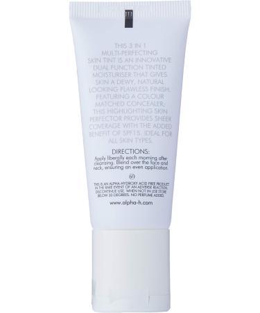 Alpha-H Multi-Perfecting Skin Tint Spf 15 Medium/Dark Moisturiser 30ml - Buy Online on GoSupps.com