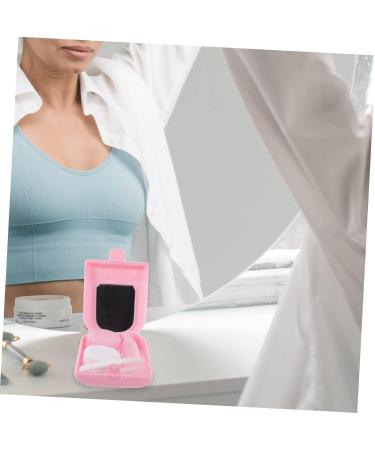 Buy Healeved Contact Lens Container with Mirror - Practical Organizer for Colored Lenses - Set of 2 Random Colors - 8x5cm - Buy Online on GoSupps.com