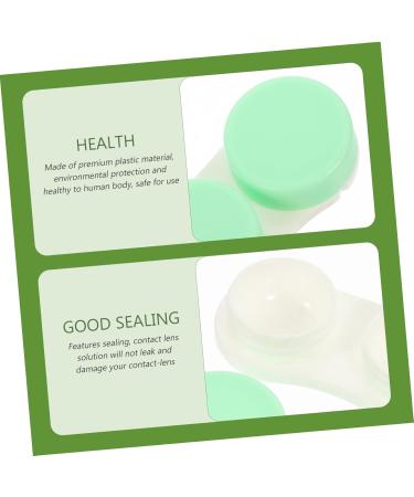 Partykindom 12-Sentence Contact Lens Container | Multicolored Travel Lens Case & Holder | Small Plastic Eye Lens Case for Travel - Buy Online on GoSupps.com