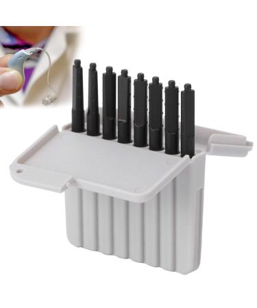 Hearing Aid Wax Guards 8pcs / Box Ear Wax Filters Sealed Wax Traps Hearing Aids Cleaner Cerumen Stop Cleaning Tool Accessory Compatible with Oticon 2mm Hole Diameter