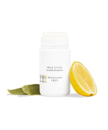 Beekman 1802 Milk Stick Whole Body All-Day Invisible Deodorant - 2.5 oz - Scented - Fights Odor-Causing Bacteria & Controls Sweat - Aluminum Free - Good for Sensitive Skin - Cruelty Free - Buy Online on GoSupps.com