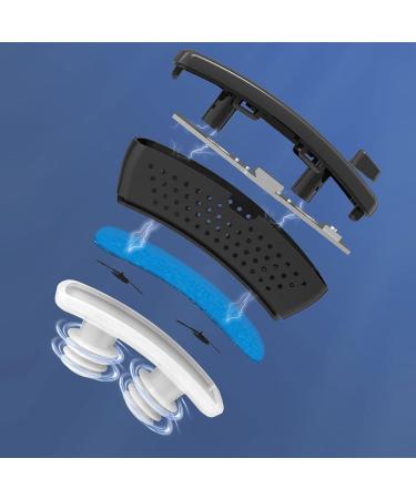 Snoring Solution Nasal Plug with Auto Detection | 6 Speed Gears | Promote Sleeping | Prevent Snoring Device with Soft Silicone Strap | Electrical Pulse for Night Use - Buy Online on GoSupps.com