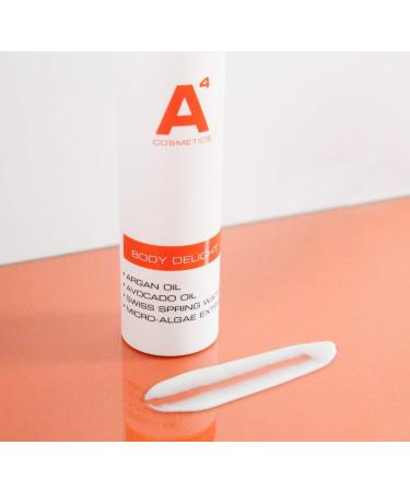 A4 Body Delight Body Lotion | Anti-Aging Care with Argan & Avocado Oil | Fast Absorbing | 200ml - Buy Online on GoSupps.com