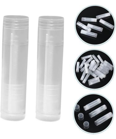 Healvian 100pcs Empty Lipstick Tube Clear Lipstick Tube Lip Plumper Gloss Clear Lip Gloss Tubes Bulk Pp - Buy Online on GoSupps.com