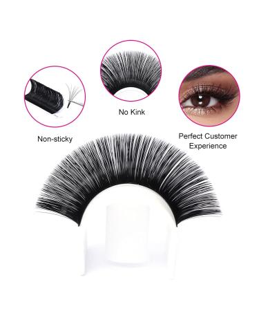Self-Fleeding Volume Eyelashes | Easy Fan Lashes for Extensions - 12mm CC 0.07mm Silk Extensions - Buy Online on GoSupps.com