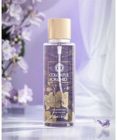 Hybrid & Company Women Colorful Orchid Body Fragrance Mist Brume Parfumee 250Ml Colorful Orchid 8.4 Fl Oz (Pack of 1) - Buy Online on GoSupps.com