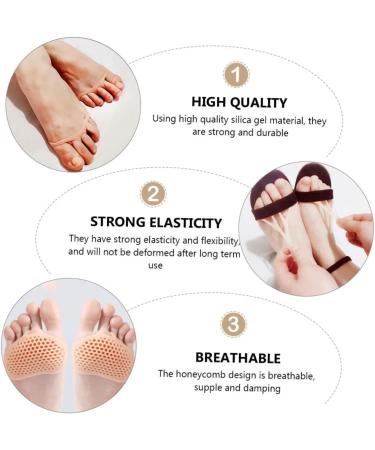 High Heel Insoles - Non-Slip Forefoot Pads | Durable Anti-Wear Cushions for Comfort - Buy Online on GoSupps.com