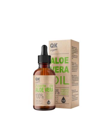ALOE VERA OIL - Pure and Natural - 100 ml glass bottle - Intensive care for face body and hair 100 ml (1 pack)