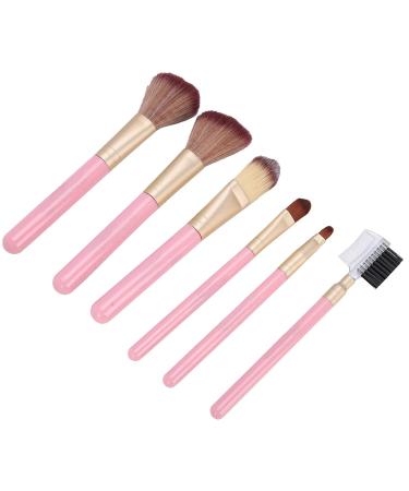 6-Piece Eye Brush Set | Premium Synthetic Makeup Brushes for Stunning Eye Makeup - Buy Online on GoSupps.com