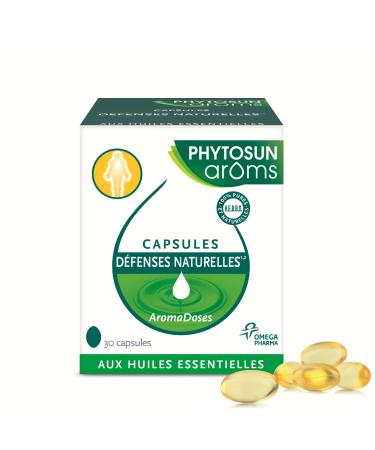 Phytosun Ar ms - Capsules Defenses Naturelles (1) (2) aux Huiles Essentielles - 30 Capsules Ginseng 30 Unit (Lot de 1)
