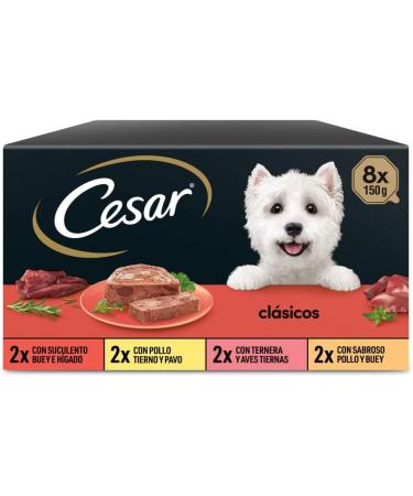 Cesar Wet Dog Food - Classics P t Multipack (24 Cups 150g x 3) - Premium International Shipping - Buy Online on GoSupps.com