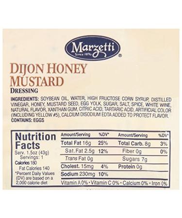 Marzetti Honey Mustard Dijon Dressing 1.5 oz (Pack of 60) - Buy Online - Buy Online on GoSupps.com