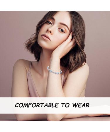 Buy HDGSAFD Heart-Shaped Magnetic Sleeves & Adjustable Diamond Light Tapes - Unique Crystal Heart Bracelets for Women | International Shipping - Buy Online on GoSupps.com