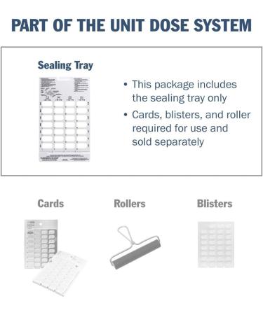 Ezy Dose 28-Day Weekly Pill Organizer - Ideal for Vitamins & Medications | International Shipping Available - Buy Online on GoSupps.com