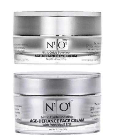 N1O1 Face Moisturizer and Eye Cream with Nitric Oxide for Wrinkles and Fine Lines