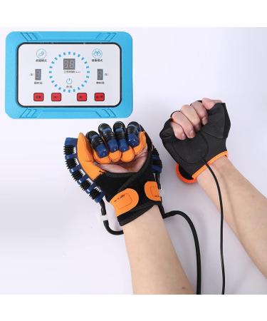 Rehabilitation Robot Gloves Hemiplegia Finger Trainer Stroke Hand Splint for Increasing Strength Passive Mirror Mode Single Finger Training (Left Hand)
