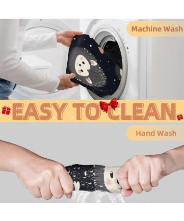 Animal Hedgehog Beard Bib Apron - Best Beard Hair Catcher for Men Perfect Father's Day & Christmas Gift with Suction Cups - Buy Online on GoSupps.com