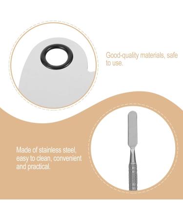 Veemoon Palette de Manucure en Acier Inoxydable de C ur 2 Pi ces Stylo de Couleur pour Nail Art Plaques de M lange L g res et Portables Fournitures pour D coration D ongles DIY - Buy Online on GoSupps.com