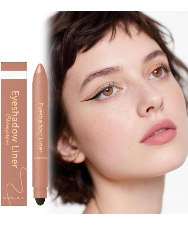 Waterproof Eyeliner 2in1 Daily Eye Makeup Pen Long Lasting Eyeliner for Prom Party Stage Cosplay Concert Wedding Commuting Carnival Daily Costume Social Occasion Travel Woman - Buy Online on GoSupps.com