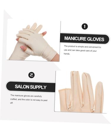 FRCOLOR 1 Pair Ladies Sun Protection Gloves Womens Glives Half Finger Gloves Summer Gloves Anti Gloves Light Gloves - Resistant Gloves Sun Gloves Manicure Miss Nail Lamp Cloth - Buy Online on GoSupps.com