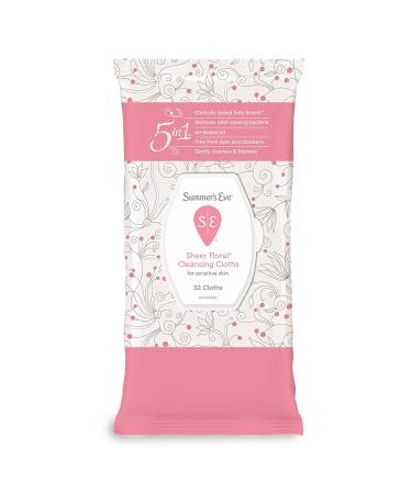 Eve Summer Feminine Cleansing Cloths - Pack of 32 - Buy Online on GoSupps.com
