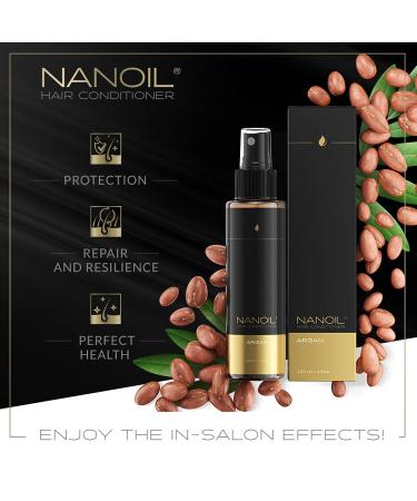 Argan Oil Nanoil Hair Conditioner 125ml | Two-Phase Protection & Smoothness | Strengthens Weakened Hair - Intensive Care - Buy Online on GoSupps.com