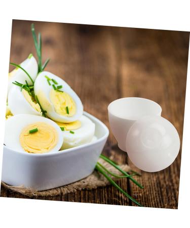 LABRIMP 10pcs Steamed Egg Cup Mini Microwave Stainless Steel Microwave Egg Cups Micro-wave Oven Ceramics - Buy Online on GoSupps.com
