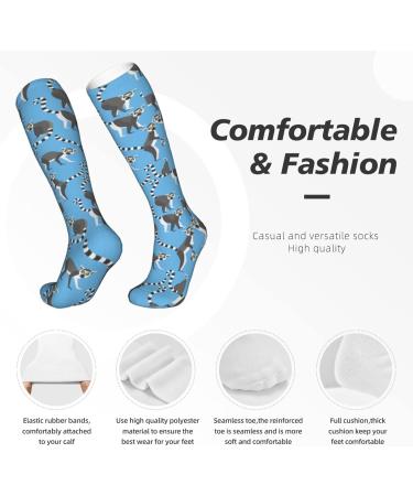 Lemurs Compression Socks for Women & Men | 15-20 mmHg Circulation Support for Running & Cycling - Buy Online on GoSupps.com