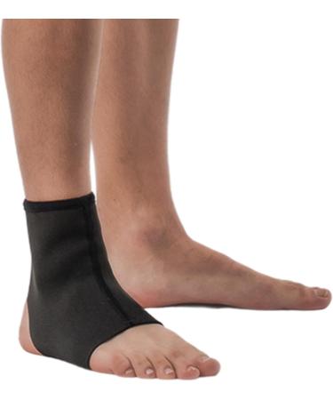 Orthopedic Anklet - Ankle Brace for Sprained Ankle Support Foot Wrap & Compression Sleeve - Medium Black - Buy Online on GoSupps.com