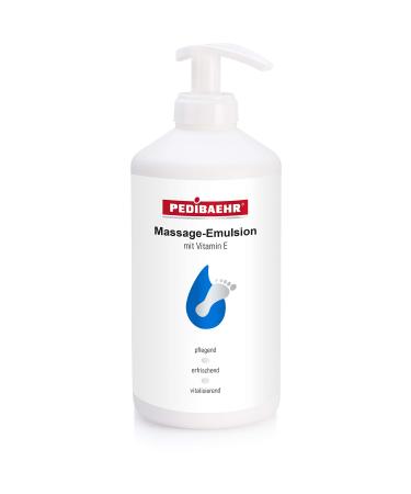 PEDIBAEHR Vitamin E Massage Emulsion + Pump 500ml
