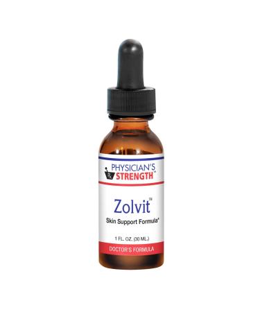 Physician's Strength Zolvit - 30 mL - Skin Support Formula with P73 Oregano Extra Virgin Olive Oil Wild Bay Leaf Oil & Mediterranean Black Seed Oil - for All Skin Types