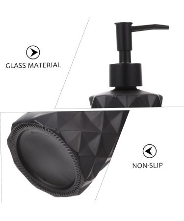 JE COMPRIS Travel Shampoo Container & Hand Soap Dispenser - Glass Liquid Pump for Travel - Eco-Friendly Press Bottle for Liquids - Buy Online on GoSupps.com