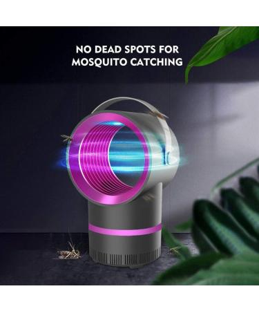 Electric Fly Killer Bug Zapper Mosquito Trap Lamp with Heating System Simulated Human and Strong Fan (Black) - Buy Online on GoSupps.com