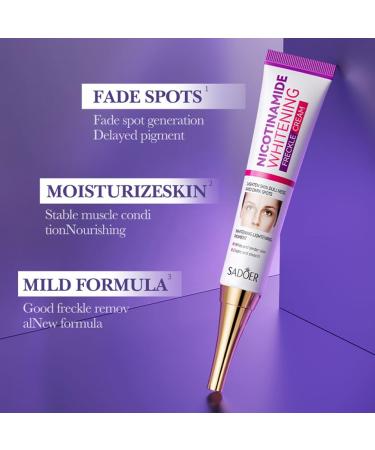 Dark Spot Remover for Face - Nicotinamide Whitening Cream for Melasma & Hyperpigmentation | Visible Results in 28 Days - 0.7 oz - Buy Online on GoSupps.com