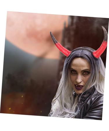 Holibanna Horn Headdress Hair Hoops Cosplay Horns Horn Headband Horns Cosplay Halloween Headbands Cosplay Props Cosplay Accessories Horns Headband Party Headbands Party Props Devil Horns 28X21X3.5cm As Shown - Buy Online on GoSupps.com