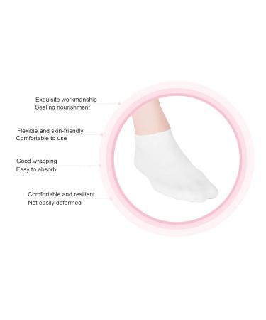 2 Pairs Moisturizing Foot Spa Socks | Hydrating Peel Treatment for Soft Feet - International Shipping - Buy Online on GoSupps.com