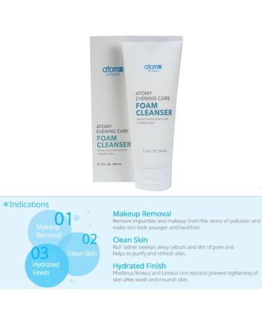 GASHINA STORY A.T.O.M.Y-Evening Care Foam Cleanser 150g x 2 Pack set Korean Skin Care Rutine - Buy Online on GoSupps.com