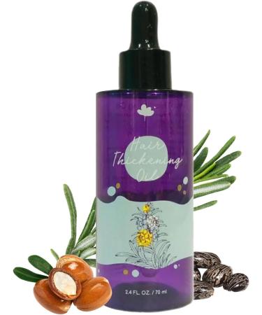 Jeruytgh Natural hair oils for Organic Hair Density Oil Hair Thickening Scalp Oil Scalp oil for thickness 70 ml hair growth oil Organic hair thickening oil for daily use - Buy Online on GoSupps.com