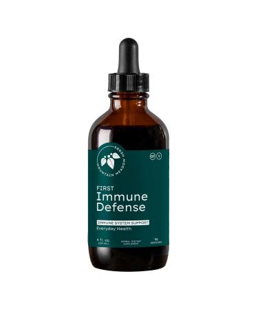 Mountain Meadow Herbs First Immune Defense | All Natural Immune Support in a Fast Acting Liquid Supplement - 2 oz. 2 Fl Oz (Pack of 1)