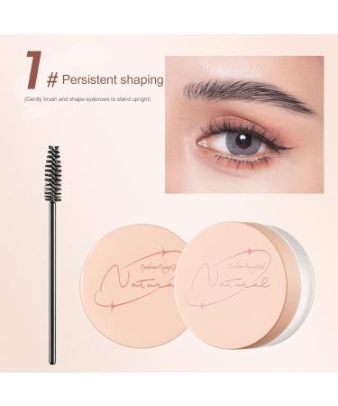 Brow Soap | 10g Eyebrow Shaping Pomade | Natural Brows Styling Soap Transparent Long-lasting Eyebrow Wax Eyebrow Shaping Gel - Buy Online on GoSupps.com