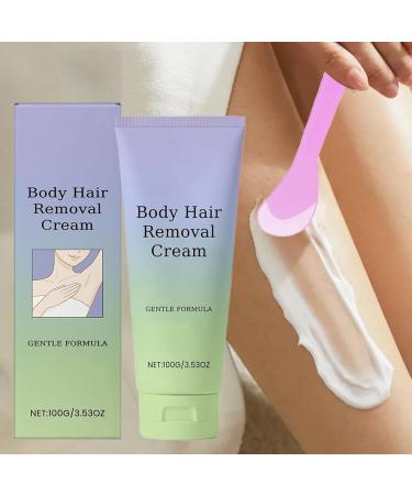 Facial Hair Removal Cream for Women | 100g Lotion for Shaving Softening Skin Bikini Line Tripping Weddings - Buy Online on GoSupps.com