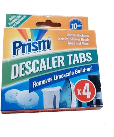 4 Descaler Tablets Limescale Remover Washing Machine Cleaner Dishwasher Cleaner Kettle Iron Cleaner Coffee Machine - Buy Online on GoSupps.com