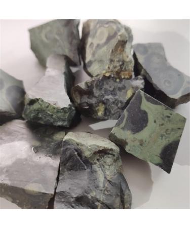 100g Natural Raw Kambaba Jasper Peacock's Eye Stone Home Decoration Specimens Gems and Minerals Natural Luster (Color : About 100g Size : 3-5cm) 3-5cm About 100g - Buy Online on GoSupps.com