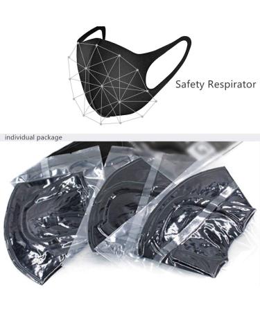 XIAOHONG 20 Pack Washable Reusable Fashion Face Masks - Breathable Anti-Dust Masks with Elastic Ear Loops for Adults - Buy Online on GoSupps.com
