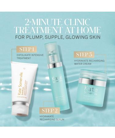 Kate Somerville HydraKate Recharging Water Cream Face Moisturiser Long Lasting Hydration with Hyaluronic Acid Recovers and Recharges Dry Skin 50ml - Buy Online on GoSupps.com